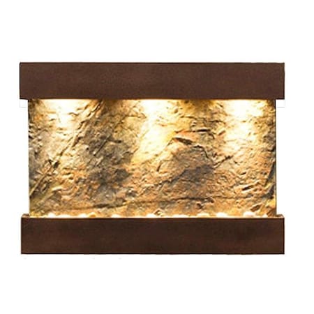 Adagio Adagio RCS5002 Reflection Creek - Green Natural Slate Wall Fountain RCS5002